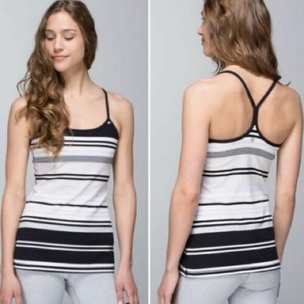 lululemon athletica Groovy Stripe Nimbus Tank